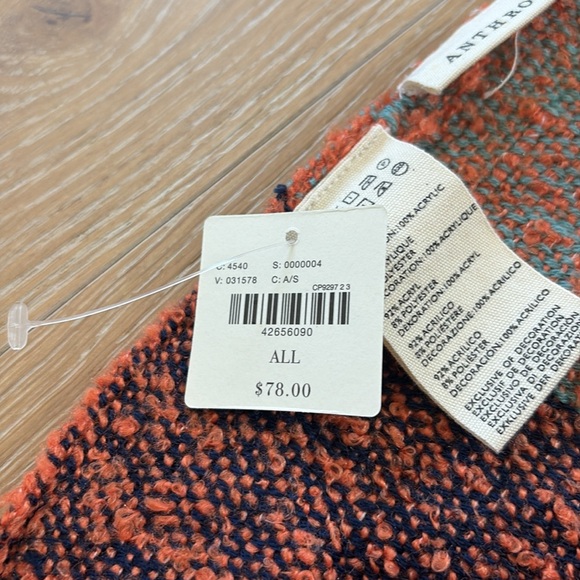 NWT Anthropologie Blanket 60” x 70” - Picture 4 of 6